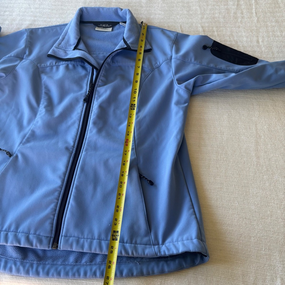 Black Diamond Womens Softshell Fleece Lined Jacket Periwinkle Blue Large 187510 - Picture 9 of 10